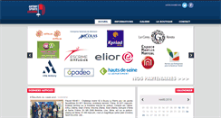 Desktop Screenshot of antony-sports-escrime.com